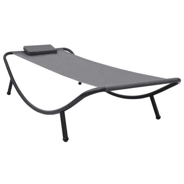 Tuinbed Staal Grijs