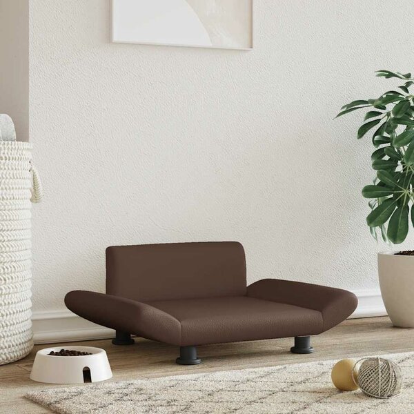 Hondenmand 70X45X28 Cm Bruin Kunstleer