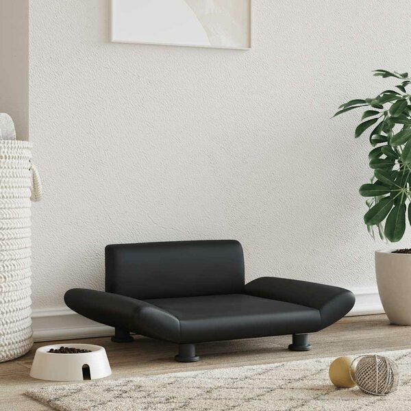 Hondenmand 70X45X28 Cm Zwart Kunstleer