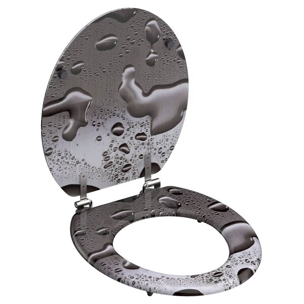 Sch&uuml;tte Toiletbril Grey Steel Mdf