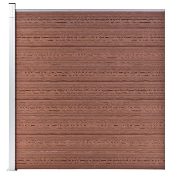 Schutting 175X186 Cm Hkc Bruin