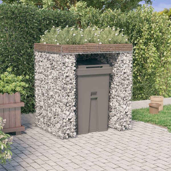 Schanskorf Voor Vuilnisbak 110X91X120 Cm Gegalvaniseerd Ijzer 1 container