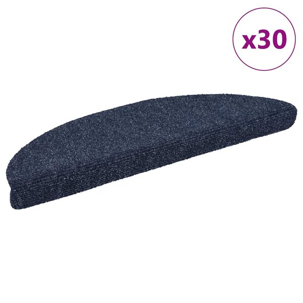 Trapmatten zelfklevend 30 st 56x17x3 cm blauw