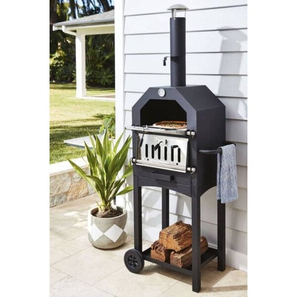 Progarden Barbecue Pizzaoven Zwart