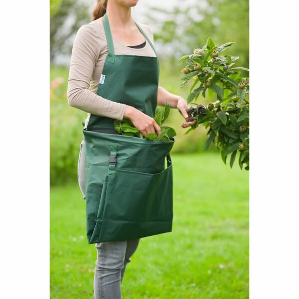 Nature Tuinschort Met Opvouwbare Zak 130X55 Cm Groen