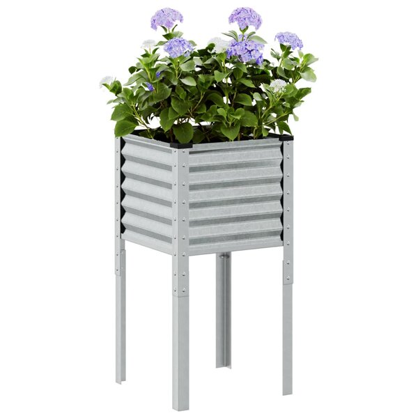 Plantenbak 45x45x88 cm gegalvaniseerd staal