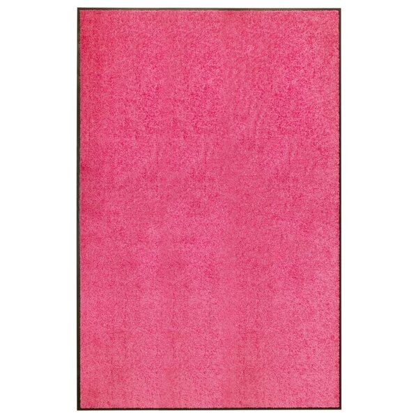 Deurmat wasbaar 120x180 cm roze