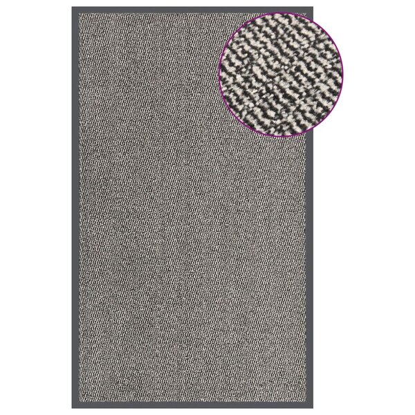 Deurmat getuft 90x150 cm lichtbruin