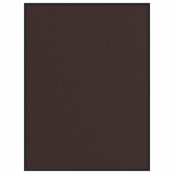 Deurmat 90x120 cm bruin