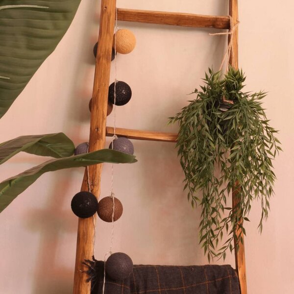 Emerald Kunstplant Hangend In Pot 50 Cm Bamboe