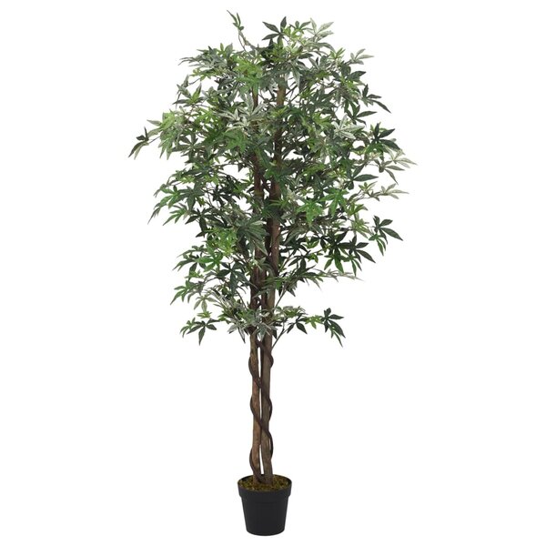 Kunstplant Esdoornboom 672 Bladeren Groen 180 cm