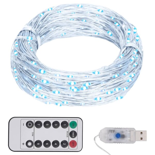 Lichtslinger met 300 LED&#039;s 30 m koudwit