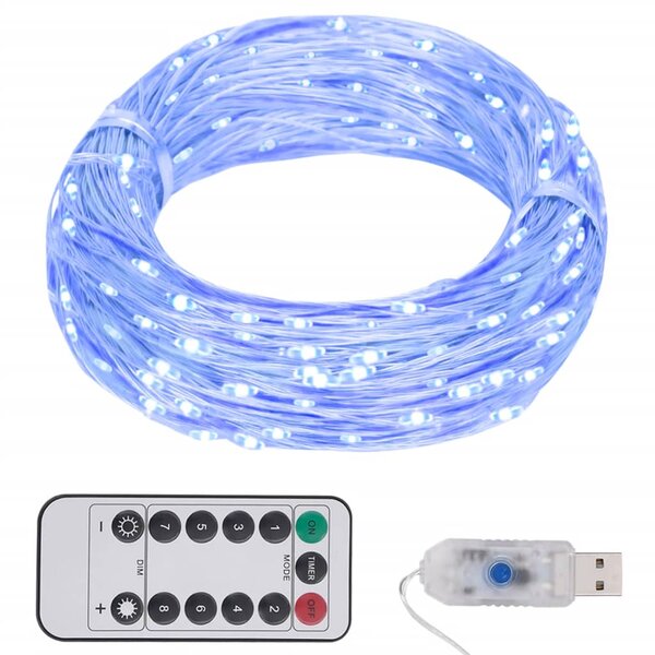 Lichtslinger met 150 LED&#039;s 15 m blauw