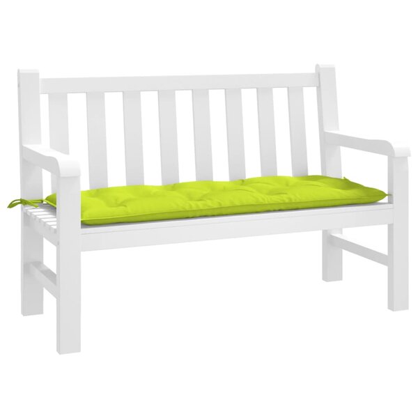 Tuinbankkussen Oxford Stof 120 x 50 x 7 cm Heldergroen