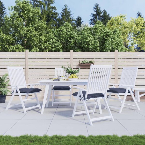 Stoelkussens Oxford Stof 4 50 x 50 x 7 cm Marineblauw