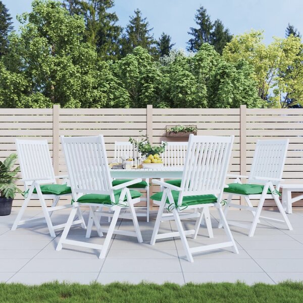 Palletkussens 6 st 50x50x7 cm oxford stof groen