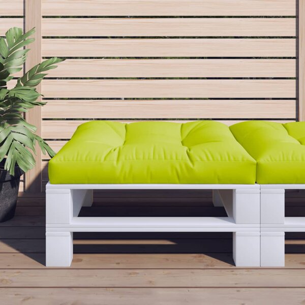 Palletkussen Stof Heldergroen 70 x 70 x 12 cm