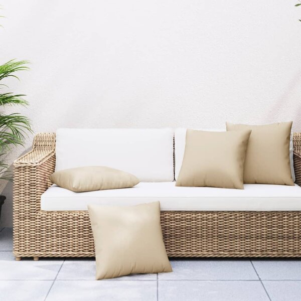 Bankkussens Stof 50 x 50 cm Beige