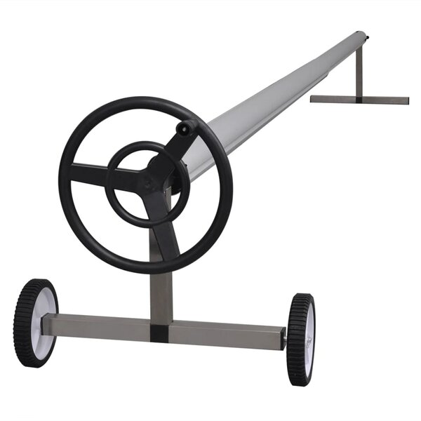 Zwembadhoes roller met roestvrijstalen frame