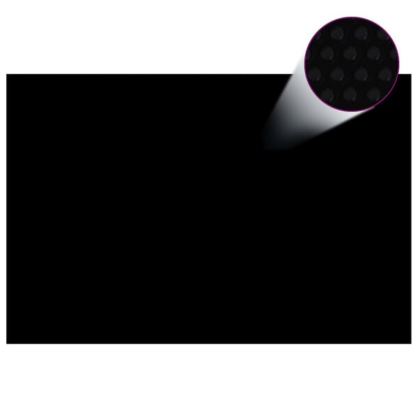 Zwembadhoes Pe 300 x 200 cm Zwart