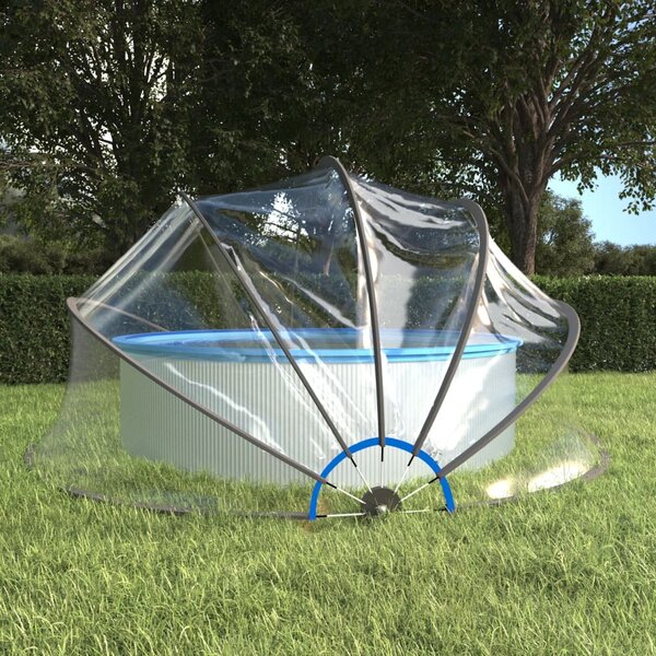 Zwembadoverkapping Rond Pvc 467 x 234 cm