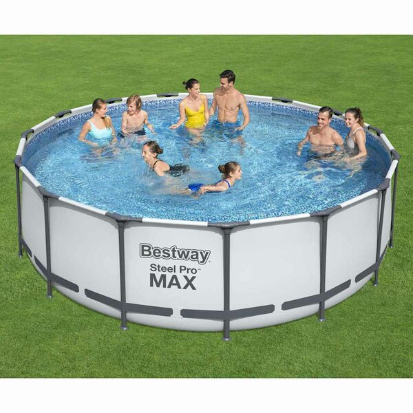 Steel Pro MAX Zwembadset rond 457x122 cm