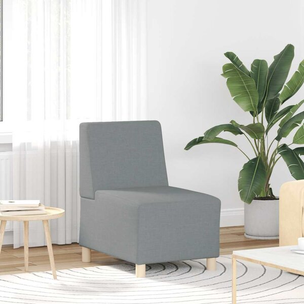 Fauteuil 55 Cm Stof Lichtgrijs