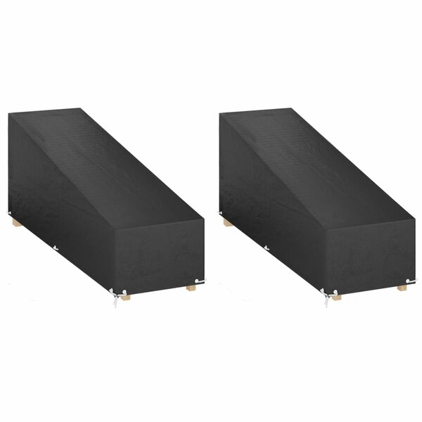 Ligbedhoezen Met 12 Oogjes Polyetheen 200 x 65 x 35/60 cm