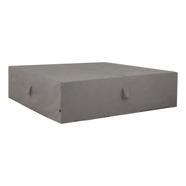 Loungesethoes 255x255x70 cm grijs