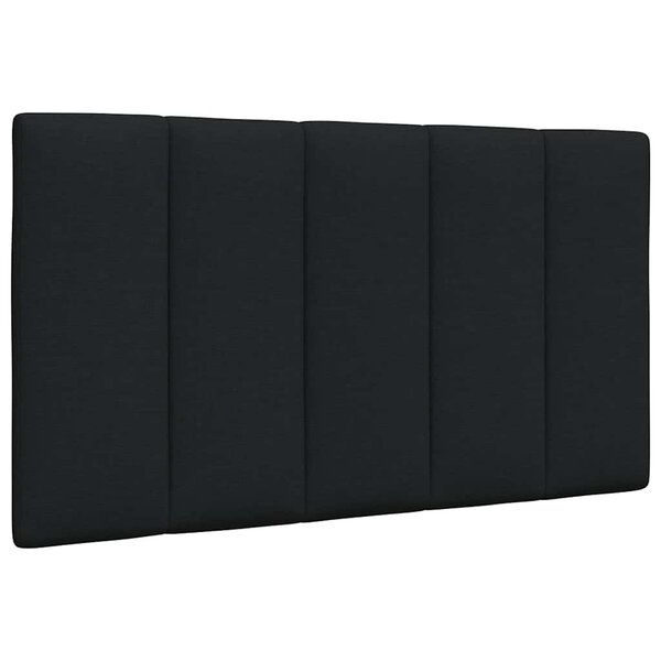 Hoofdbordkussen Stof 90 cm Zwart