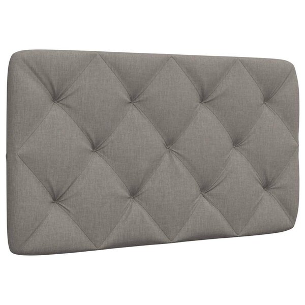 Hoofdbordkussen Stof 90 cm Taupe