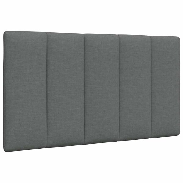 Hoofdbordkussen Stof 90 cm Donkergrijs