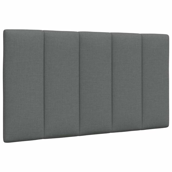 Hoofdbordkussen Stof 80 cm Donkergrijs