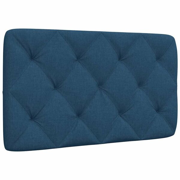 Hoofdbordkussen Stof 80 cm Blauw