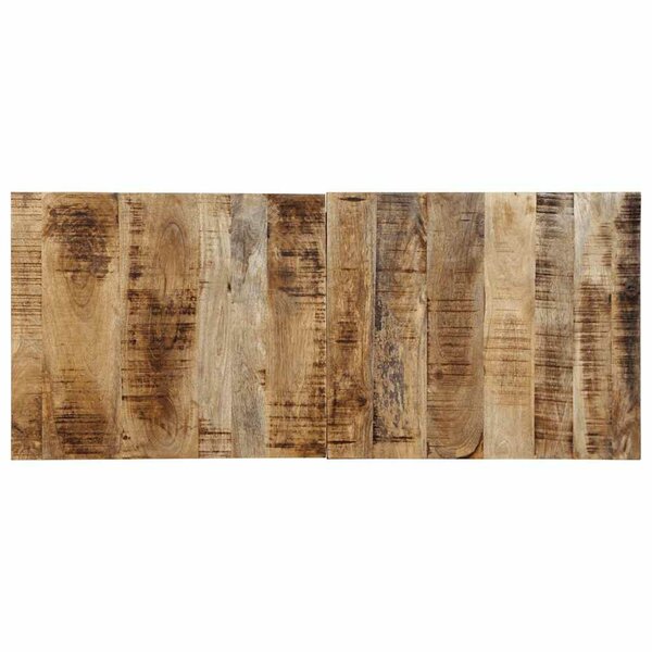 Hoofdbord 120 Cm 120 x 1.5 x 50 cm Massief ruw mangohout