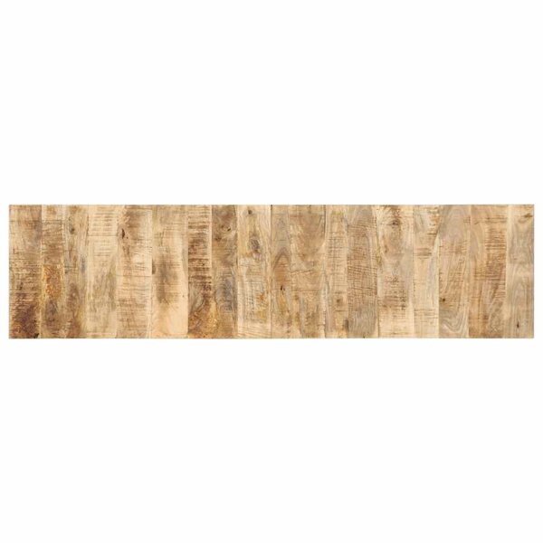 Hoofdbord 200 Cm 200 x 1.5 x 50 cm Massief ruw mangohout