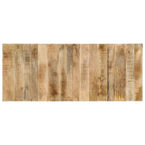 Hoofdbord 200 cm massief ruw mangohout