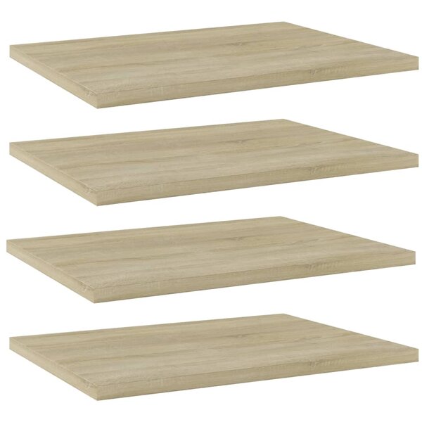 Wandschappen 40X30X1,5 Cm Bewerkt Hout Kleurig Sonoma Eiken 40 x 30 x 1.5 cm