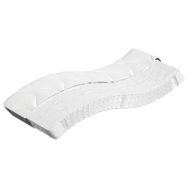 Pocketveringmatras middelhard 80x200 cm