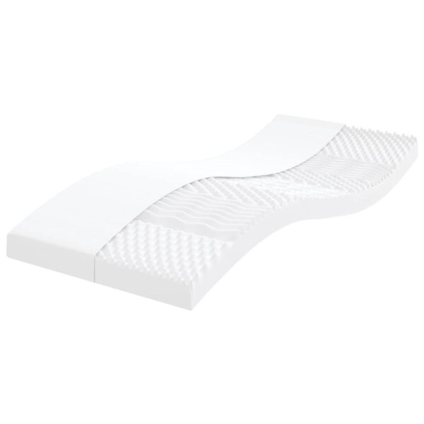 Schuimmatras 7 Zones Hardheid 20 Ild Wit 1 80 x 220 cm