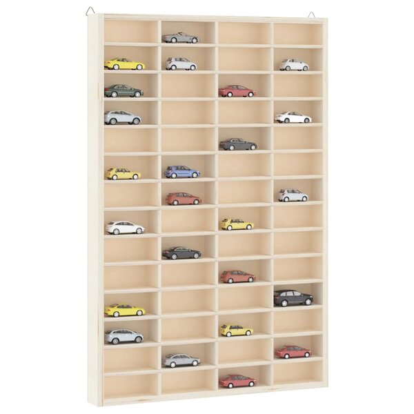 Houten Verzamelvitrine Met 56 Vakken 40X4,5X60 Cm 40 x 4.5 x 60 cm
