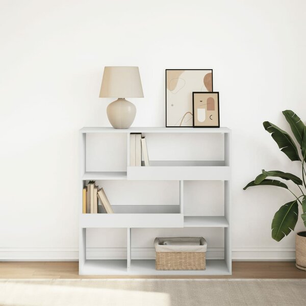 Boekenkast/Kamerscherm 100X33X94,5 Cm 94.5 cm Wit