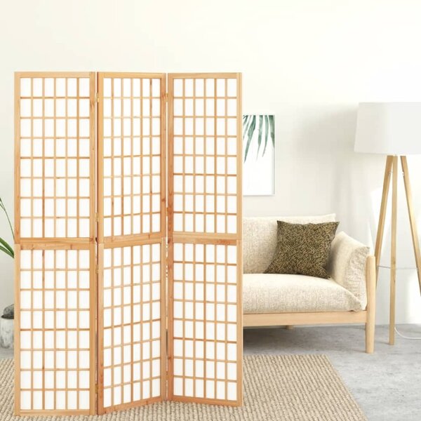 Kamerscherm inklapbaar 3 panelen Japanse stijl 120x170 cm
