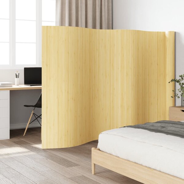 Kamerscherm 165X800 Cm Bamboe Lichtnaturel 800 x 165 cm Lichtbruin
