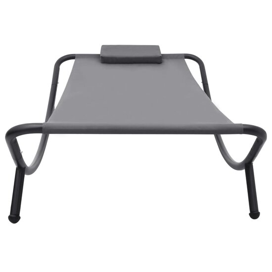 Tuinbed Staal Grijs