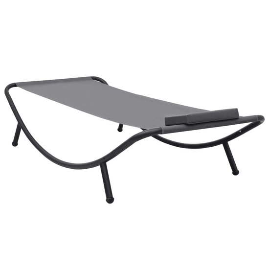 Tuinbed Staal Grijs