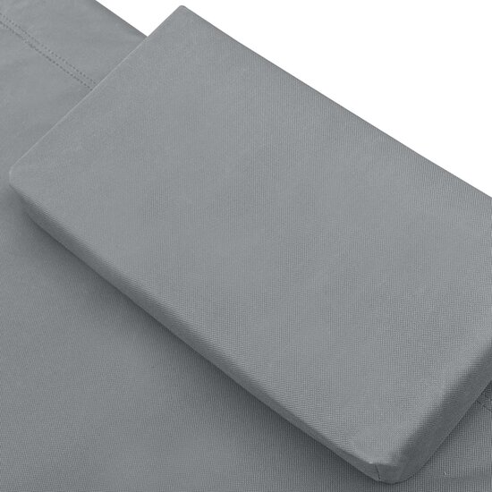 Tuinbed Staal Grijs