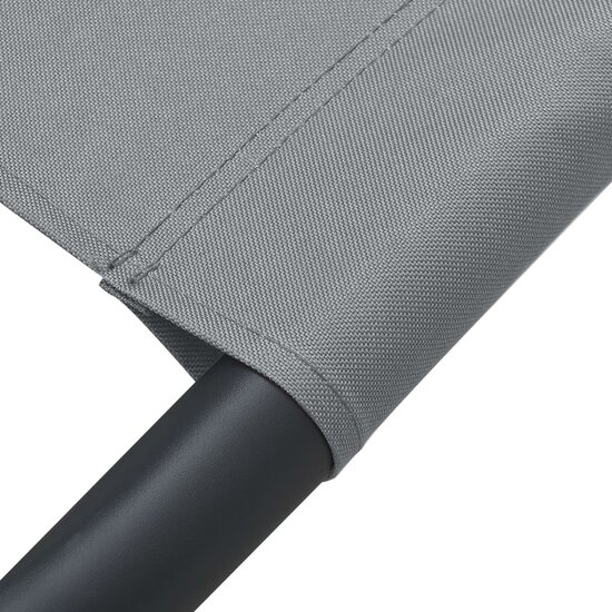 Tuinbed Staal Grijs