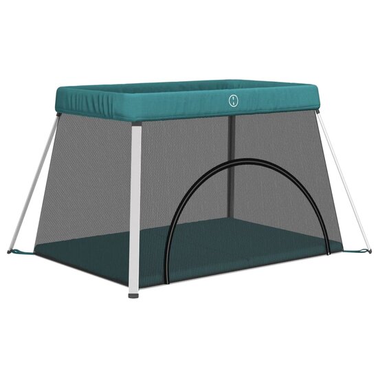 Babybox Met Matras Linnen Groen