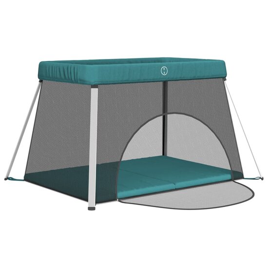 Babybox Met Matras Linnen Groen